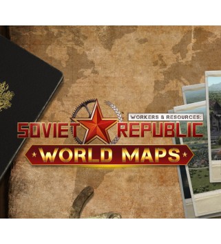 Workers & Resources: Soviet Republic - World Maps DLC Steam Key EUROPE
